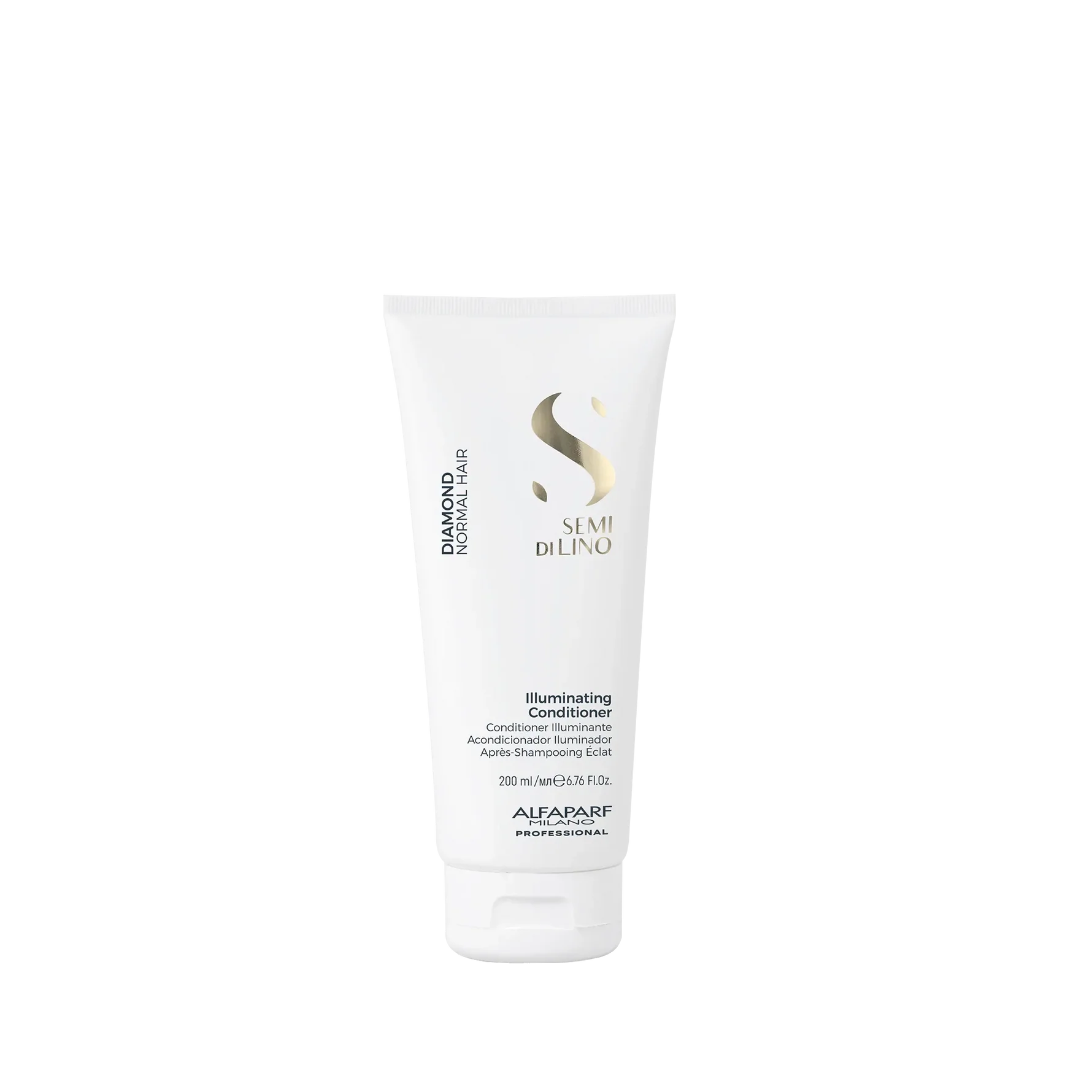 Acondicionador iluminador Diamond Normal Hair Alfaparf para brillo y vitalidad