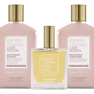 Pack Post Alisado Lisse Design Alfaparf, Con Aceite Keratina