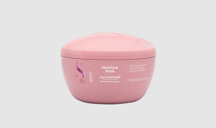 Mascarilla Nutritiva Alfaparf Semi di Lino 200ml tratamiento para cabello seco