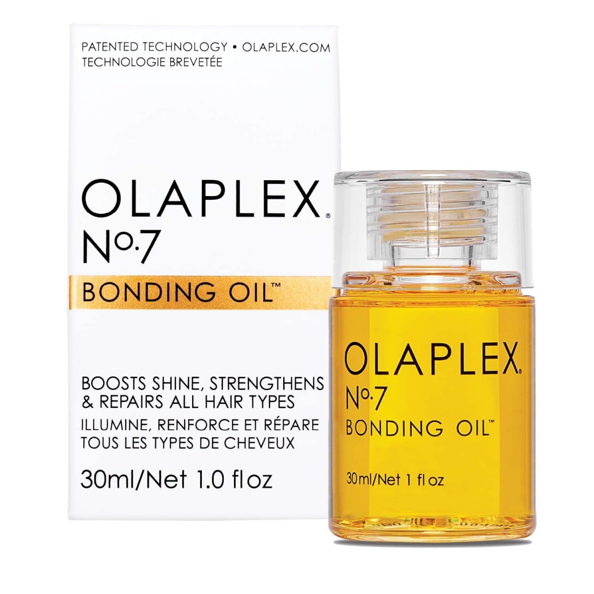 Olaplex Nº7 aceite de peinado reparador brillo y suavidad