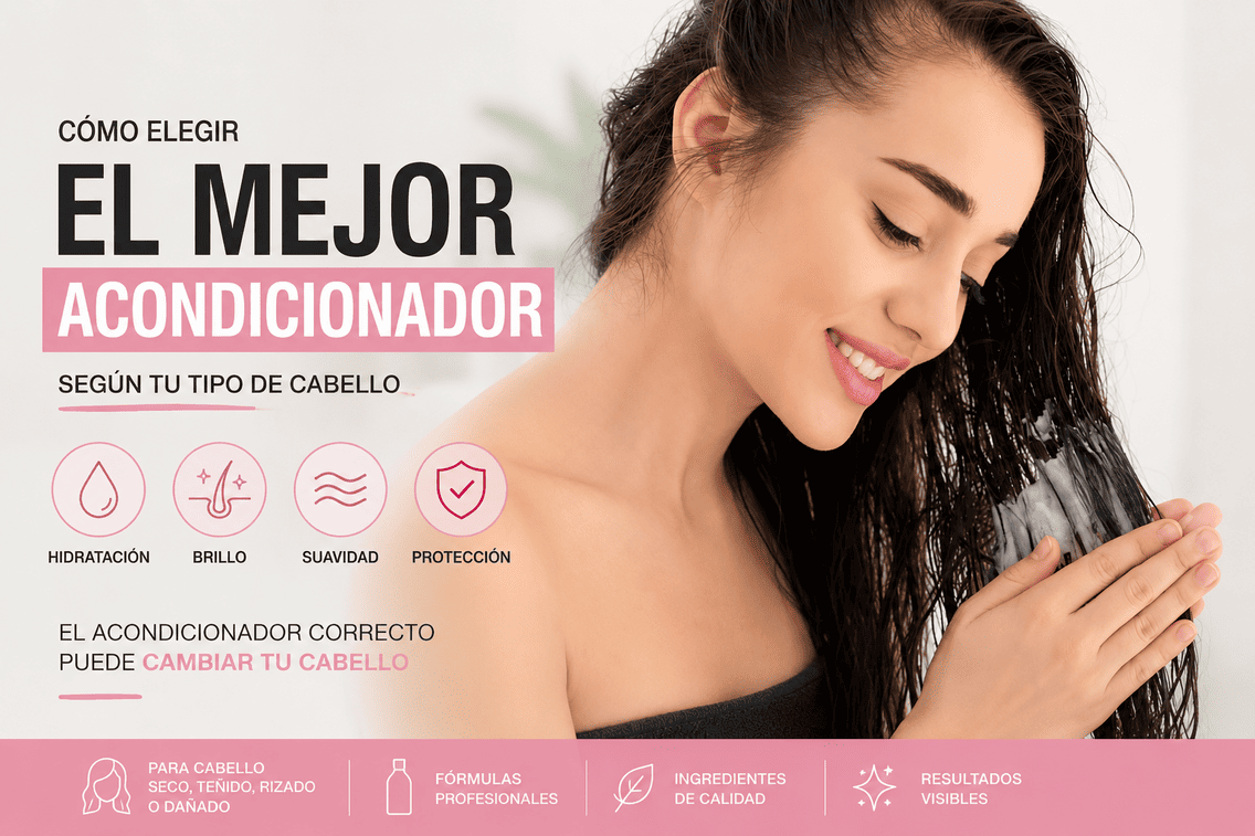 En este momento estás viendo Cómo elegir el mejor acondicionador según tu tipo de cabello