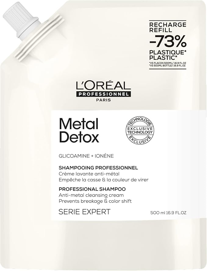 Refill shampoo metal detox