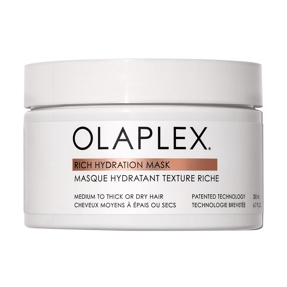 Mascarilla Olaplex Rich Hydration Mask 200 ml para cabello seco o medio a grueso