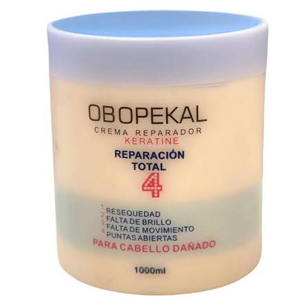 Crema Reparación Total 4 Keratina 1000ml Obopekal